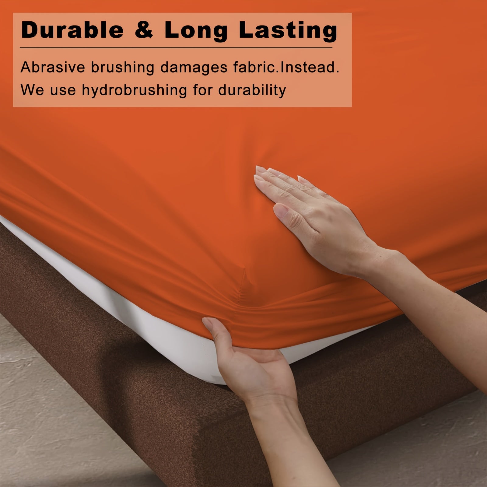 A Soft Fitted Sheet, Solid Color, Hotel-Grade Deep Pocket Design, Machine Washable, Suitable for Bedrooms Or Guest Rooms, Perfect Bedding for All Four Seasons.